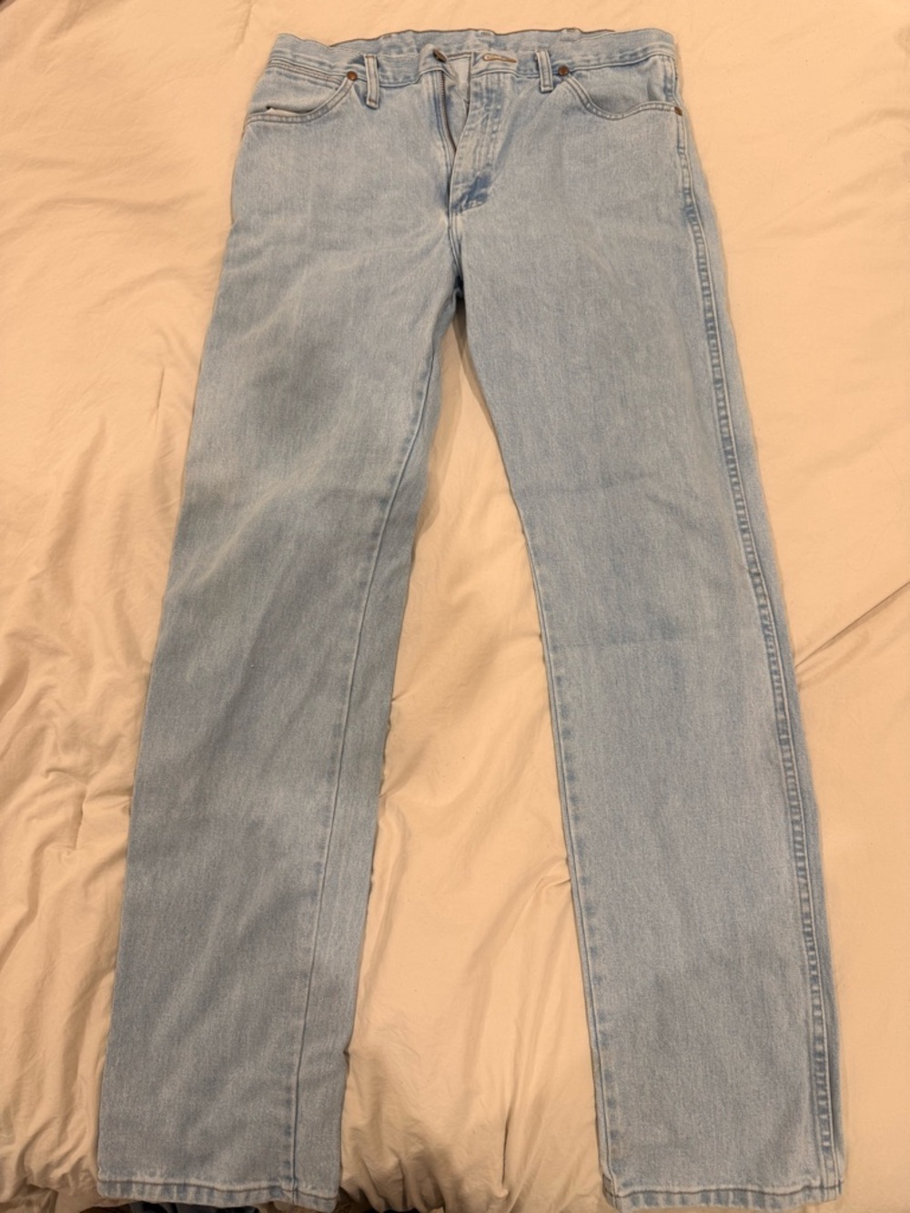 Wrangler Light Wash Bootcut Men’s Jeans